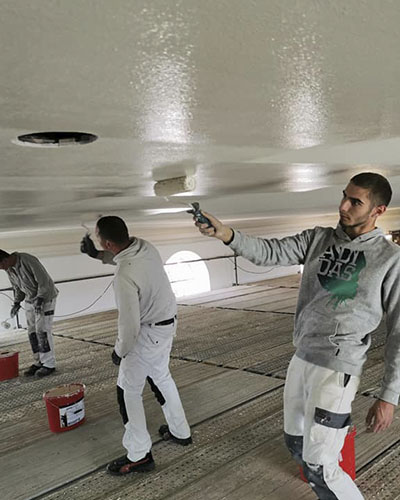 Rénovation église de Bouxwiller – Peinture Storck & Fils