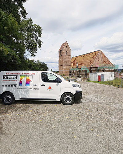 Eglise de Bouxwiller Storck Peinture