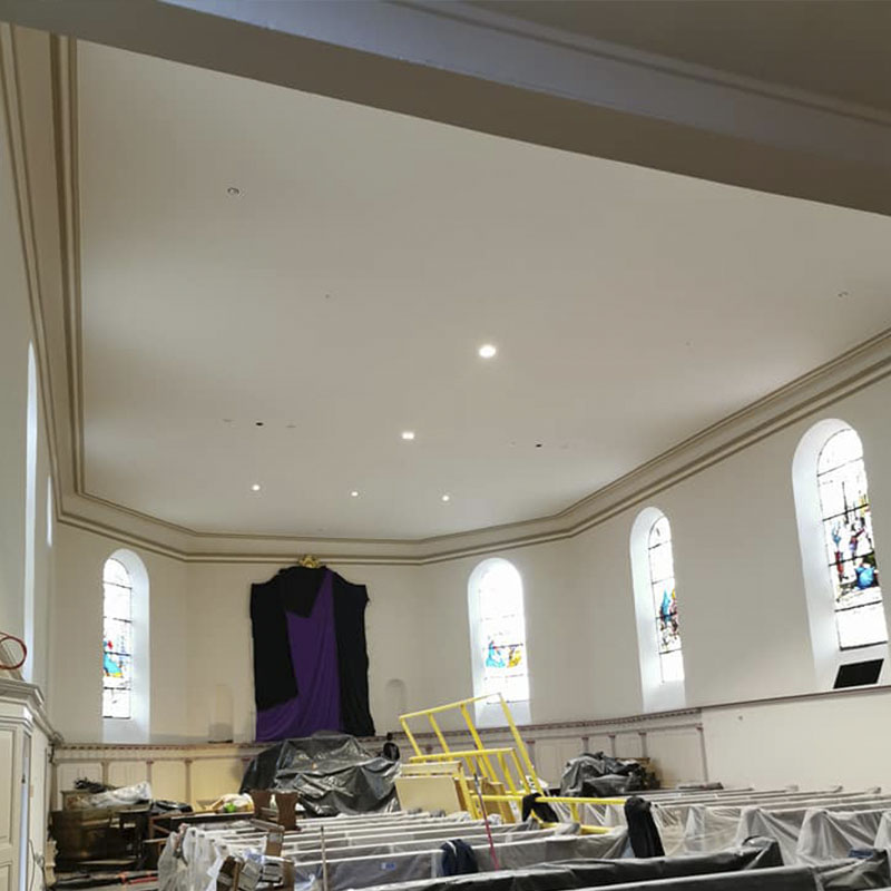 Restauration église Peinture Storck & Fils