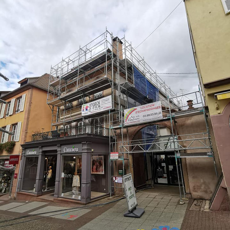 chantier en cours Storck Peinture