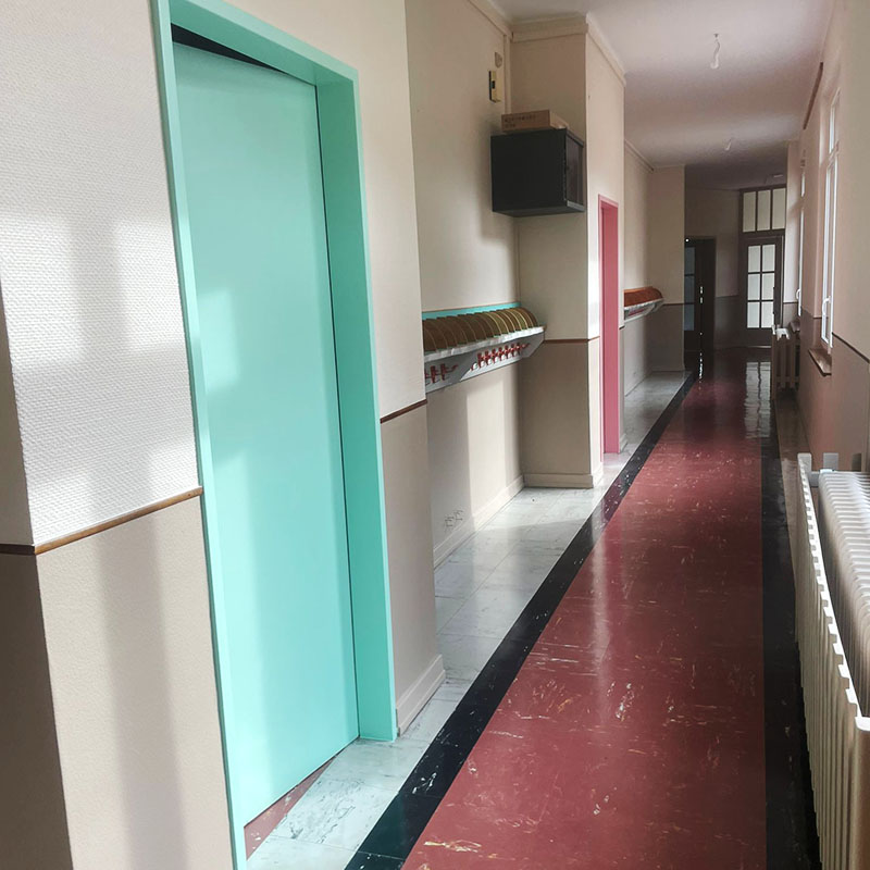 Rénovation école maternelle Peinture Storck & Fils